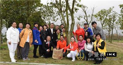 Shenzhen Dalian lion friends phoenix Mountain planting friendship tree news 图9张
